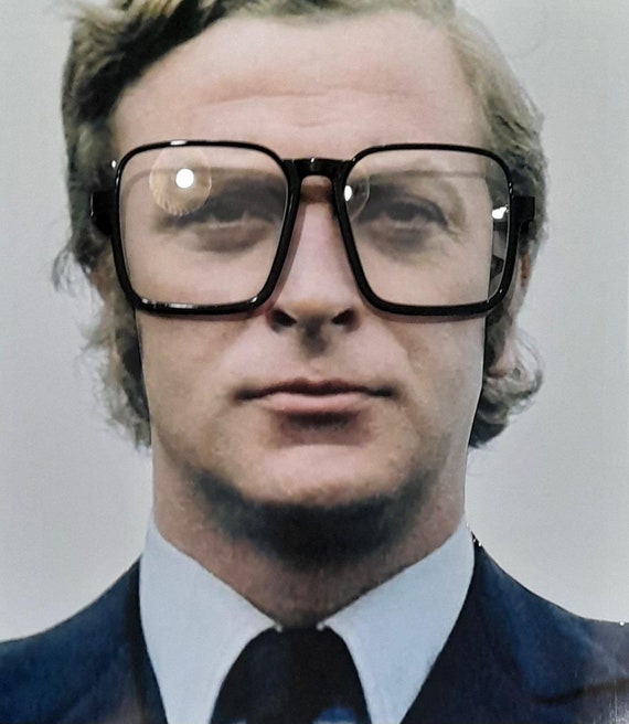 Super Retro Square Clear Stylish Chic Sunglasses Pop Mod 60s  display picture 1