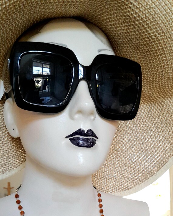 Square black frame ombre sunglasses Diorombre S2I 10A0 Sunglasses - US main image 4