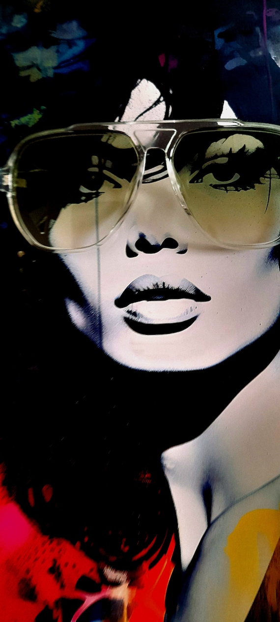 Transparent light green subtle aviators milano li… - image 3