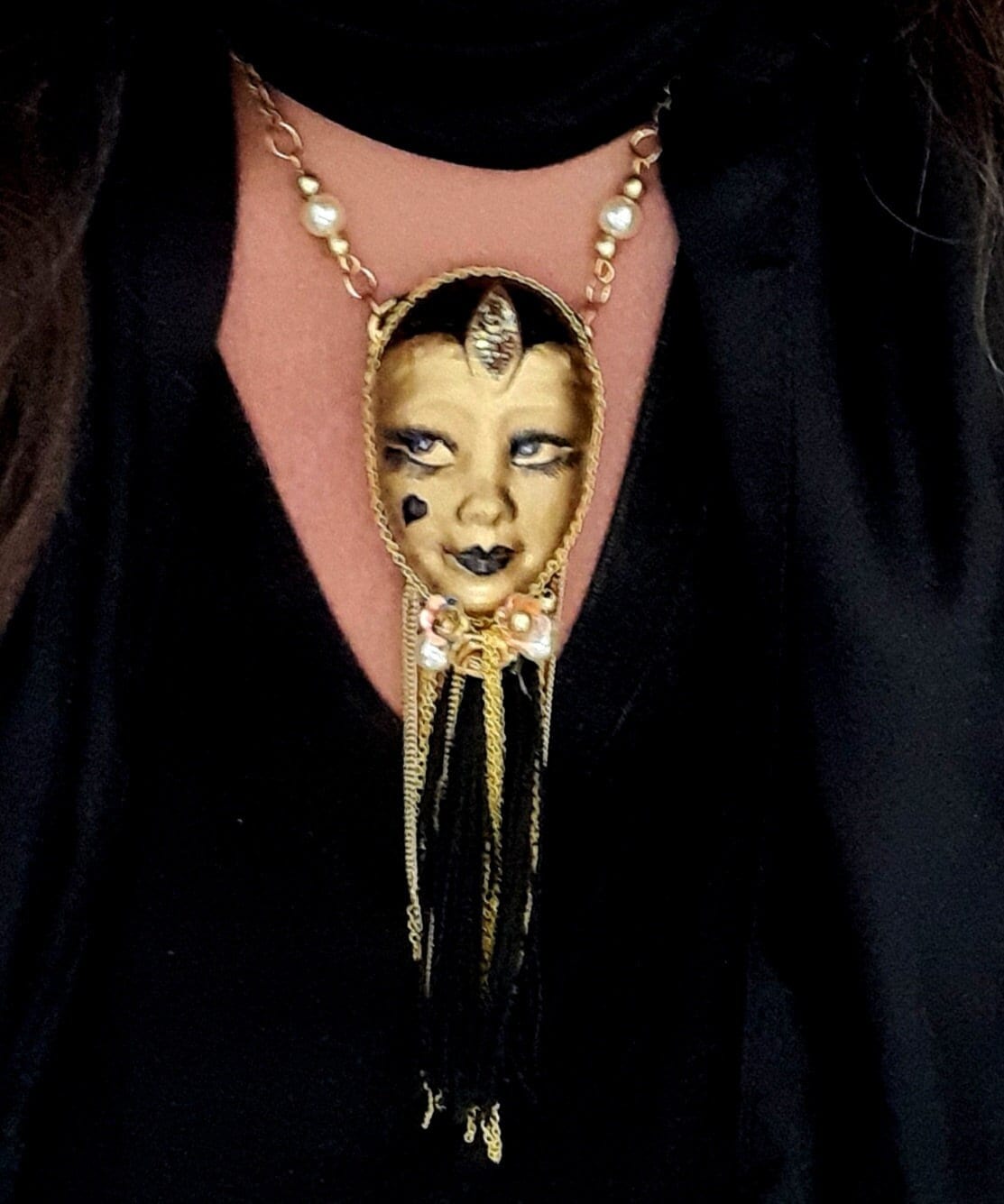 サントスピンク GABRIELA ARTIGAS 24inchチェーンネックレスA22382