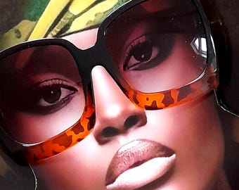 Braun kitsch 70s fashion Sonnenbrillen 50s americano pop 80s ibiza ibiza 60s beach retro glas runde glas brille
