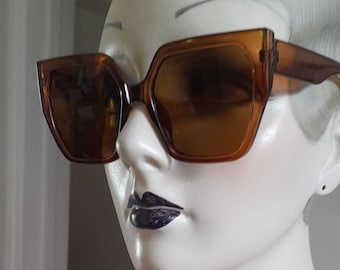 Klassiker Braun Kitsch 70s Fashion Sonnenbrillen 50s americano pop 80s ibiza ibiza sca 60s beach retro nobel