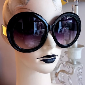 schwarz kitsch 70s fashion Sonnenbrillen 50s americano pop 80er ibiza ibiza kreuzfahrt rahmen mod ska 60s retro jacke jackie o rund vintage