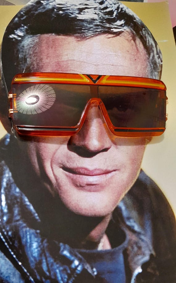 Orange stripe rectangle  gradient  oversized sung… - image 10