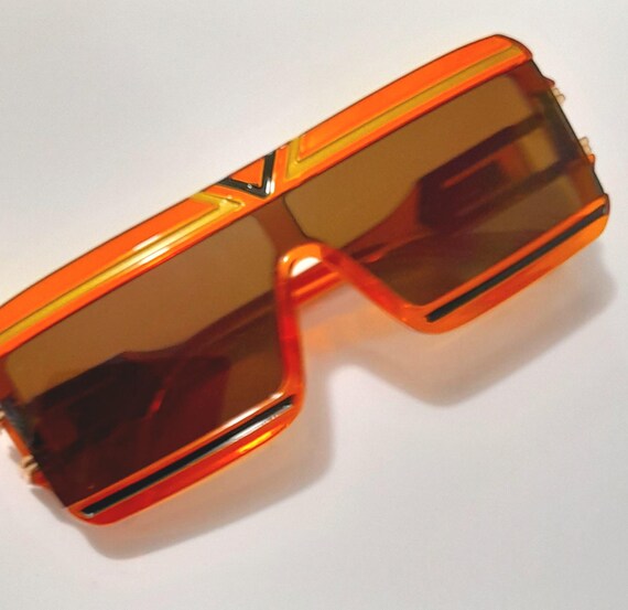 Orange stripe rectangle  gradient  oversized sung… - image 7