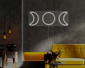 Boho Moon Wall Sign - Etsy
