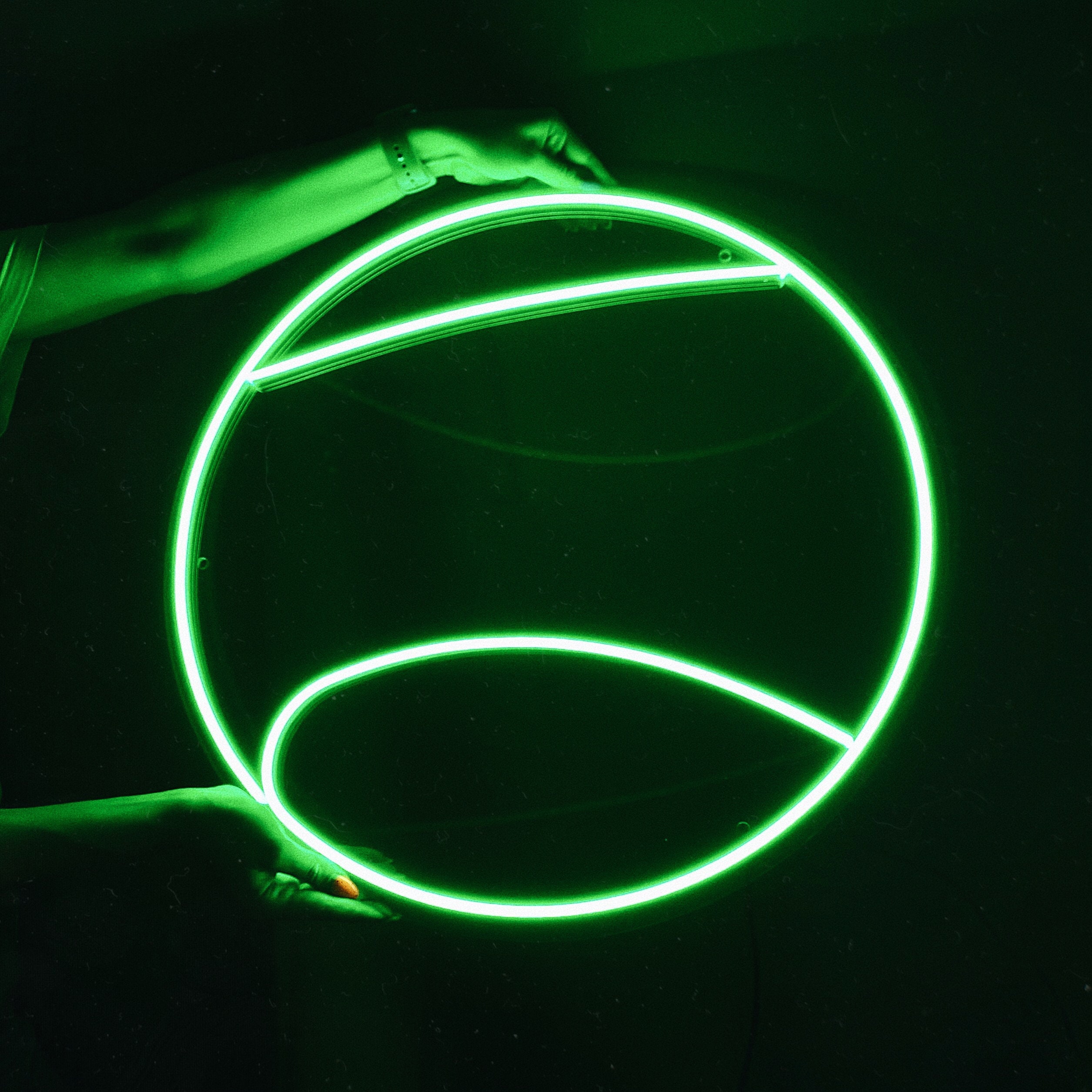 Pelota de tenis LED Neon Sign / Sport Decor tu color - Etsy España