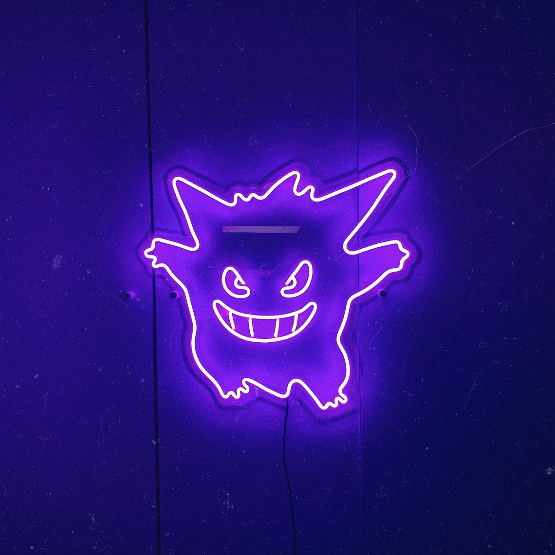 Gengar Led Neon Sign Cartoon Night Light For Kids Room. Etsy