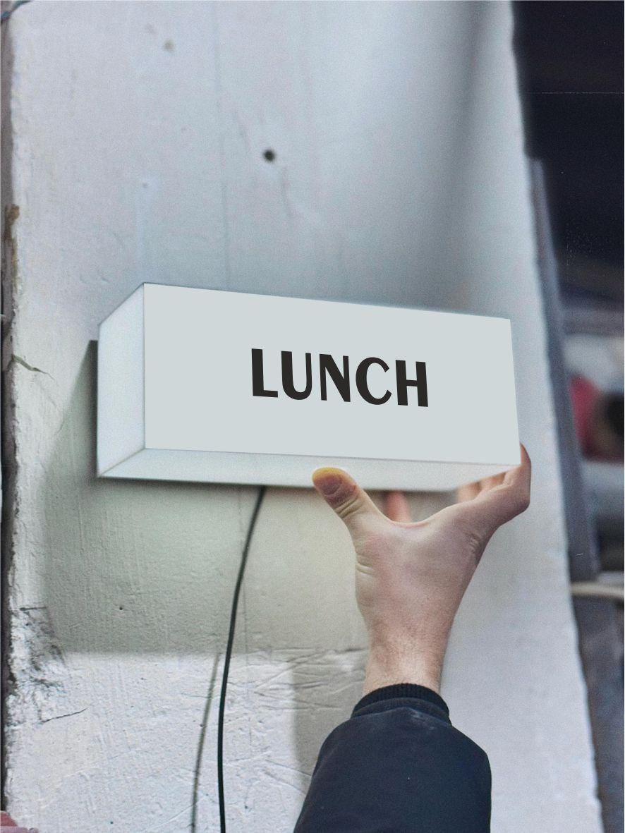 Breakfast Lunch Dinner Signs | LED Light Box Menu Sign | Cafe ...