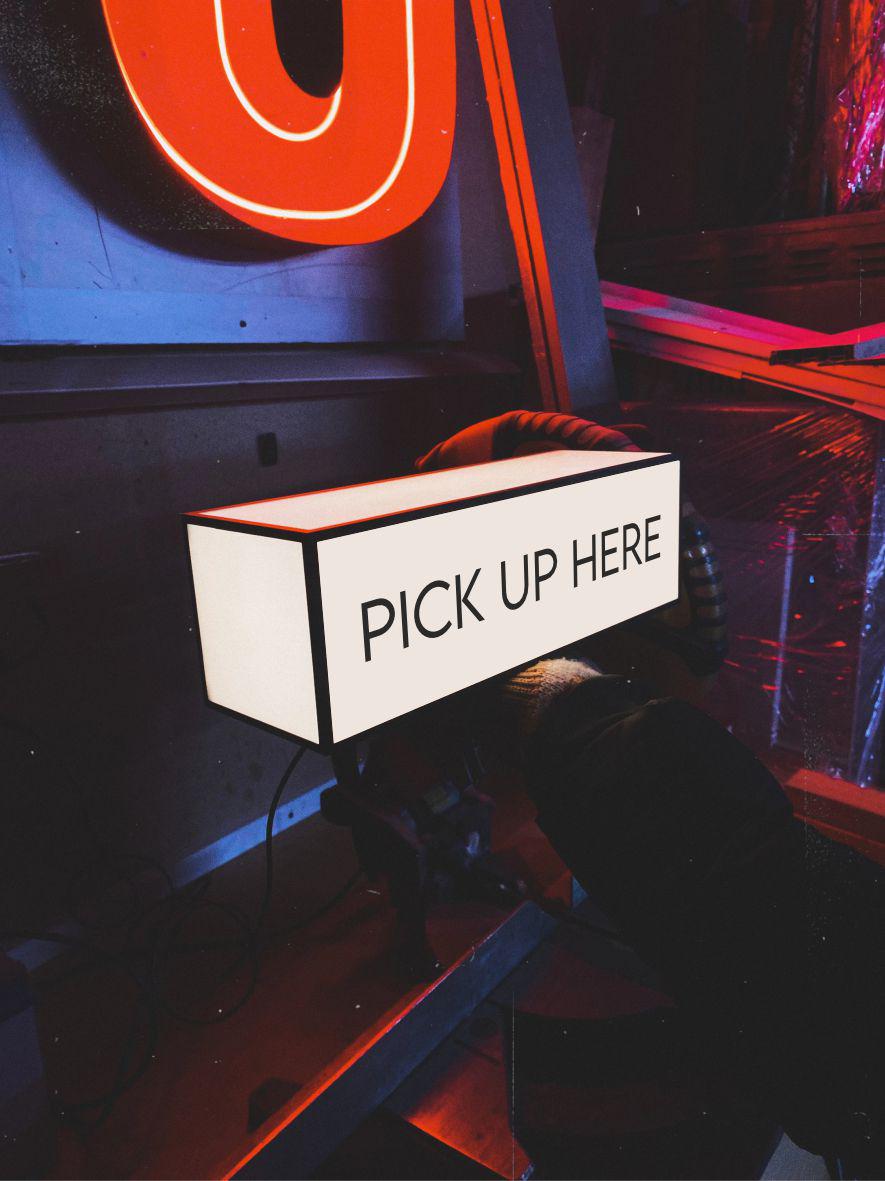 Pick up here sign - Etsy 日本