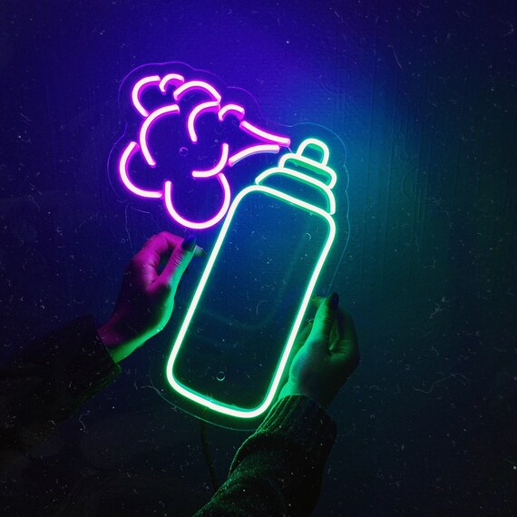 Neon Spraypaint aesthetic  Neon spray paint, Neon aesthetic