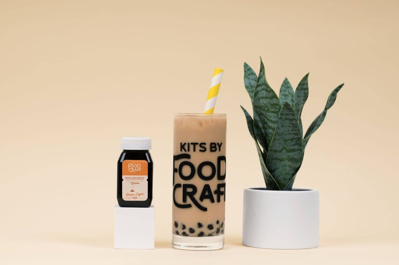 Classic Brown Sugar Bubble Tea Kit DIY Boba Tea Kit 5 Etsy