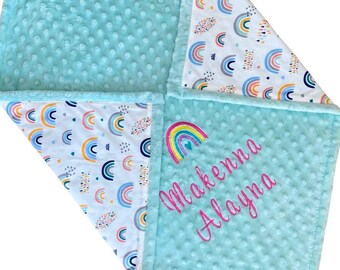 Personalized Baby Blanket Pillow Par Bylilium Sur Etsy