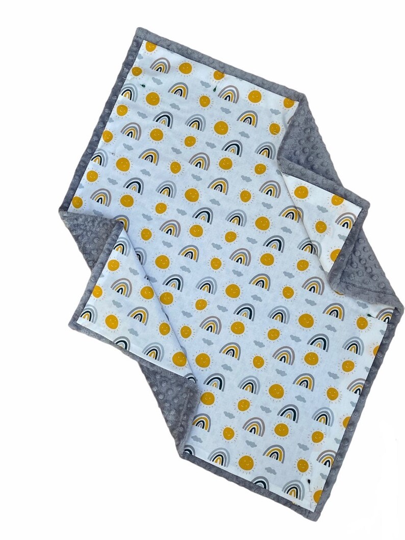 Personalized Baby Blanket Rainbow Baby Blanket Custom Baby Etsy