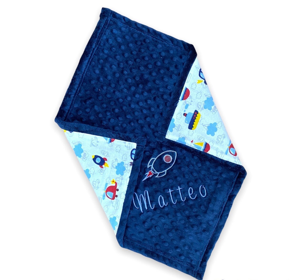 Personalized Baby Blanket Car Baby Blanket Custom Baby Etsy