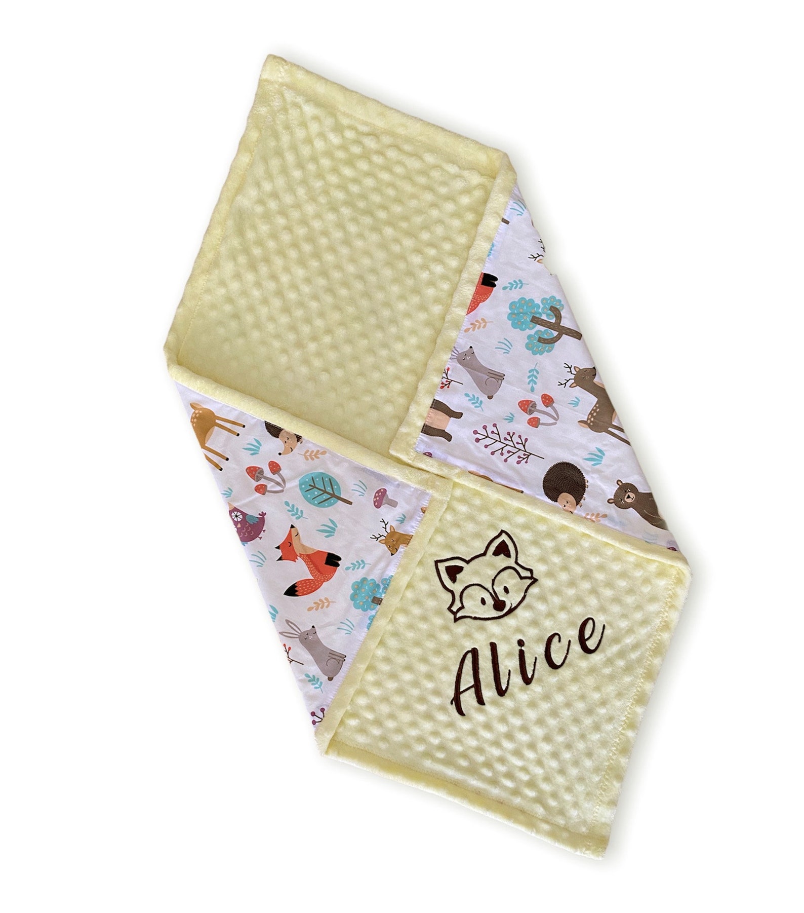 Personalized Baby Blanket Animal Baby Blanket Safari Baby Etsy