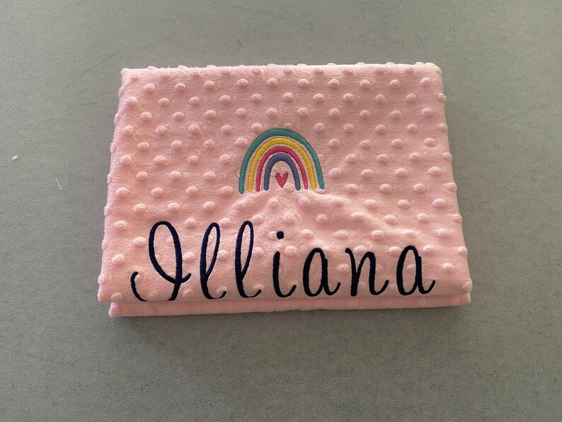 30x 35 Personalized Baby Blanket Custom Baby Etsy