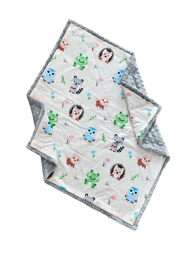 Personalized Baby Blanket Animal Baby Blanket Safari Baby Etsy