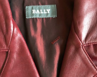 vintage BALLY coat / made in italy