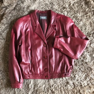 Bally Leather Jacket - Etsy