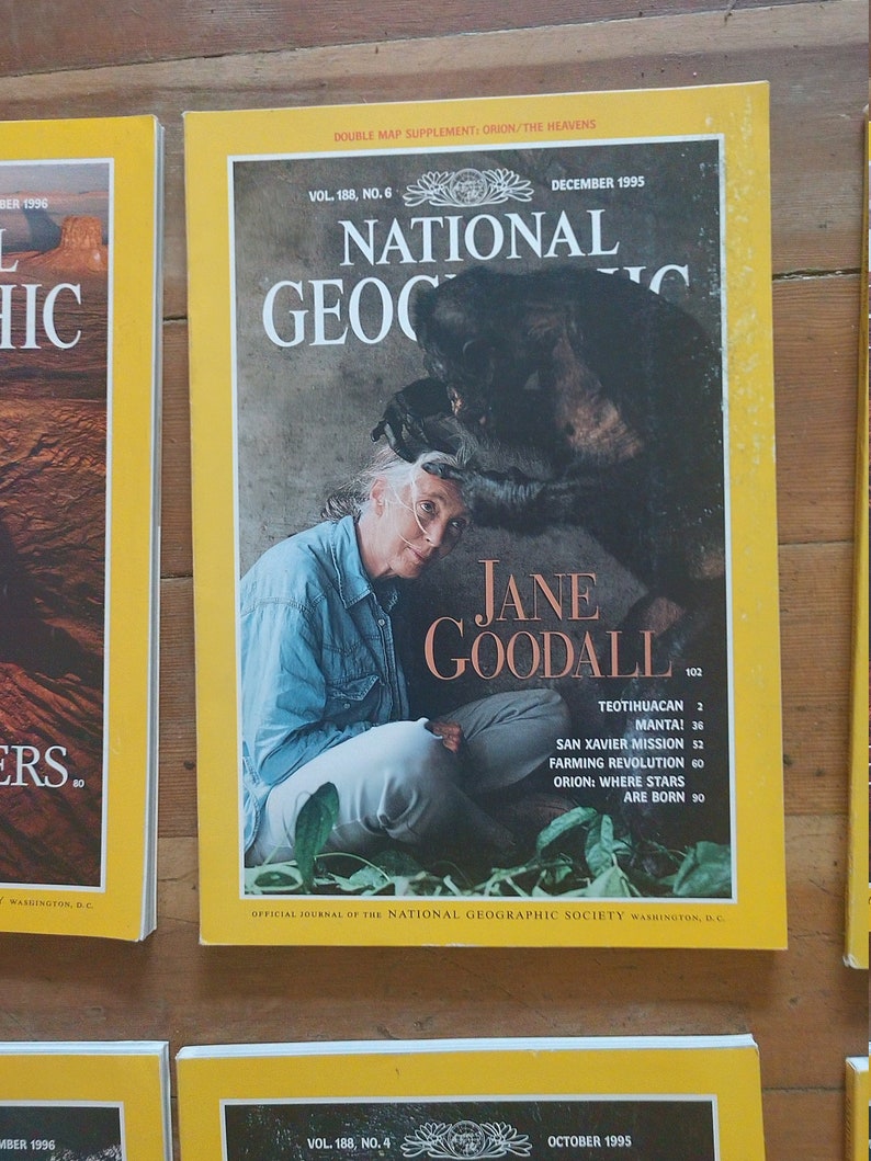 Vintage National Geographic Magazine 1995-1998 Choose | Etsy