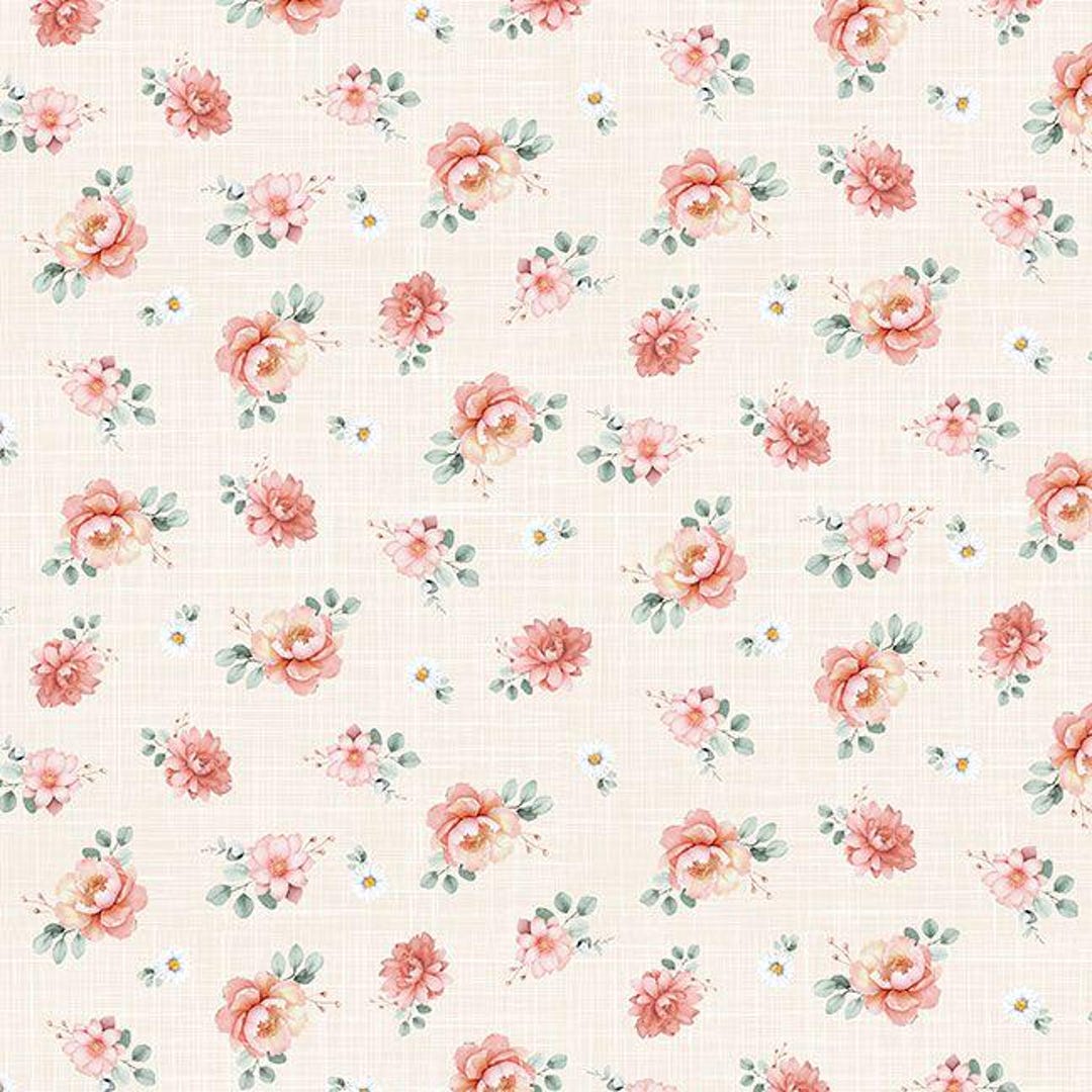 New -TIMELESS TREASURES Til the Cows Come Home - Fleur Cream - Sold by ...