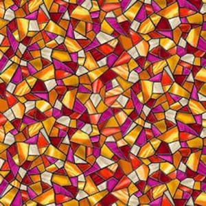 Fountain Mosaic Digiprint Red Violet - RJR Studio - PER QUARTER METRE Fountain Mosaic Digiprint Red Violet - RJR Studio - PER QUARTER METRE
