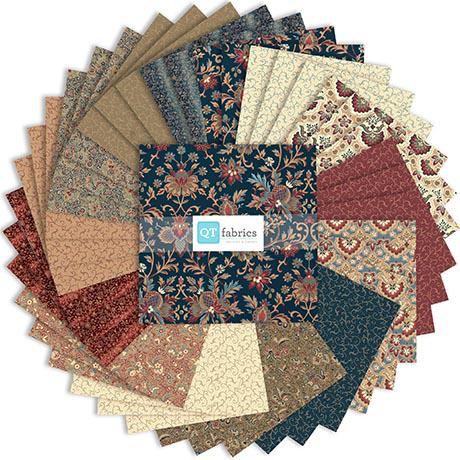 NEW -CANTEBURY ARCHIVAL - 10 inch Squares - 42 pcs.