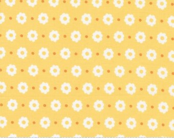 MODA FABRICS - sold by 1/2 yard - Simply Delightful by Sherri and Chelsi - Buttercup
