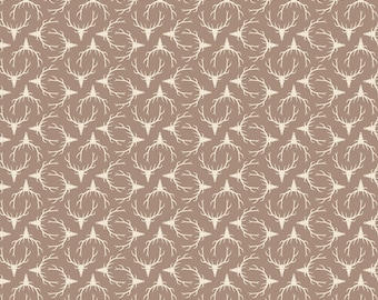 NEW! Horizon by Pippa Shaw for Figo Fabrics - Sold by 1/2 Yards - Bark Deer Head