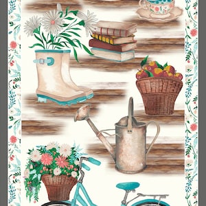 Rural Fantasy for Blank Quilting -PANEL