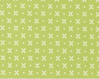 MODA FABRICS - sold by 1/2 yard - Simply Delightful by Sherri and Chelsi - Pistachio