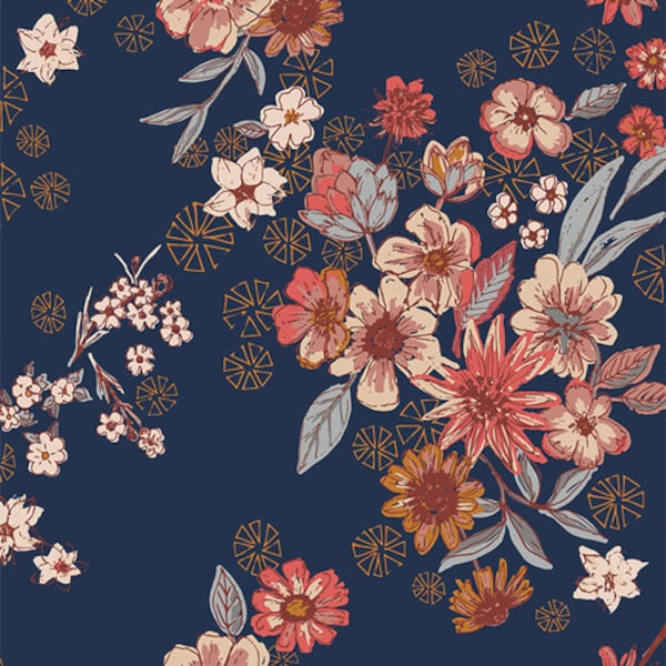 NEW RELEASE!! - Kindred by Sharon Holland for Art Gallery Fabrics - Sold by 1/2 Yard - Constant Companion - Soul