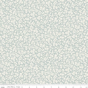 New -LIBERTY DENIM FLORALS - Sold by 1/2 Yard  - Dainty Meadow C