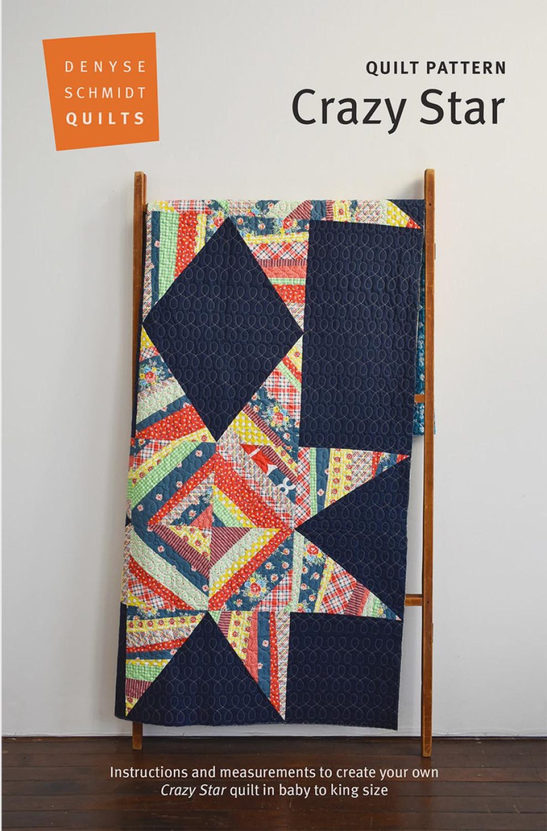 PAPER QUILT PATTERN - Crazy Star Quilt by Denyse Schmidt Quilts - Etsy