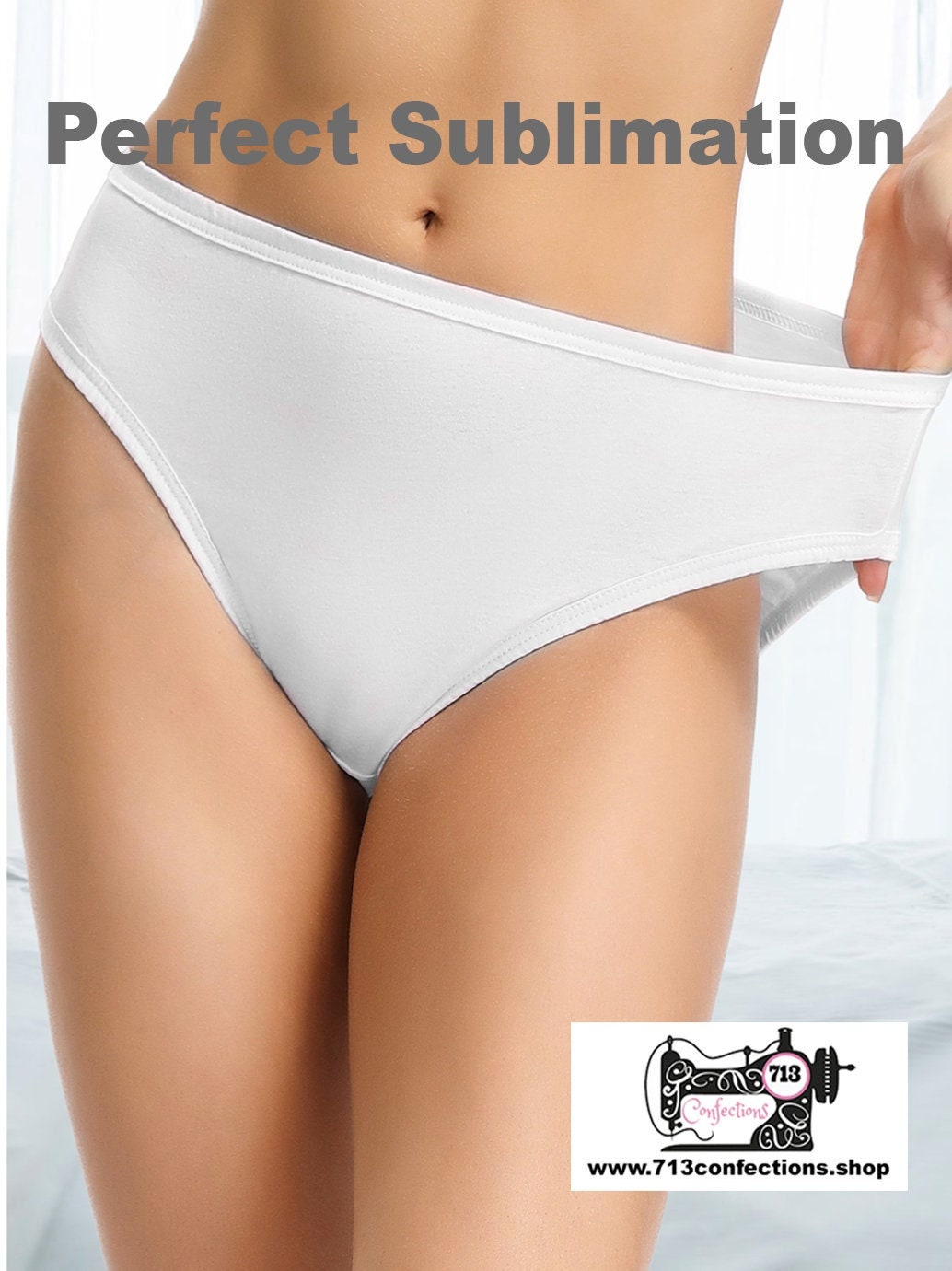 simple white panties