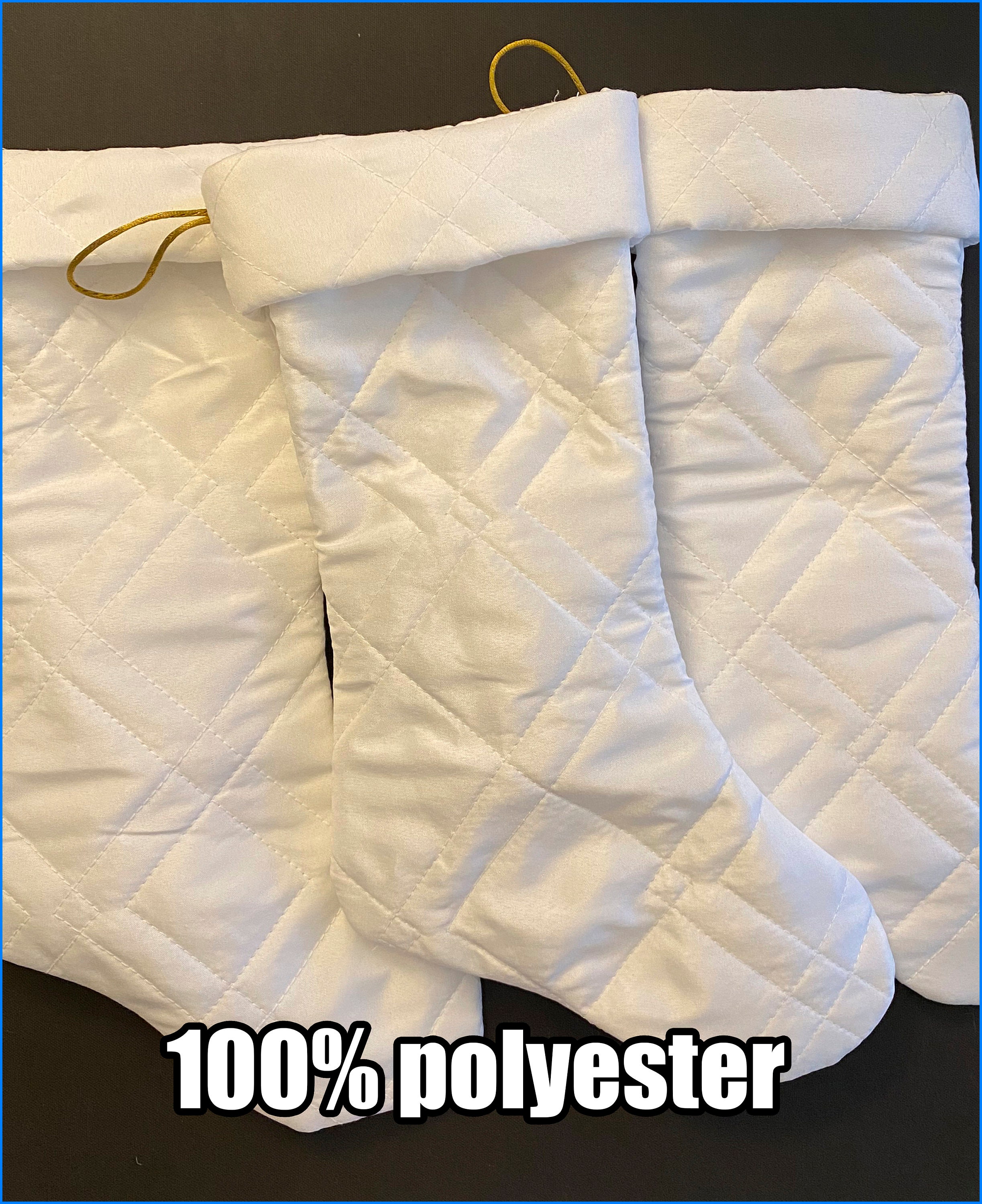 100 polyester christmas stockings