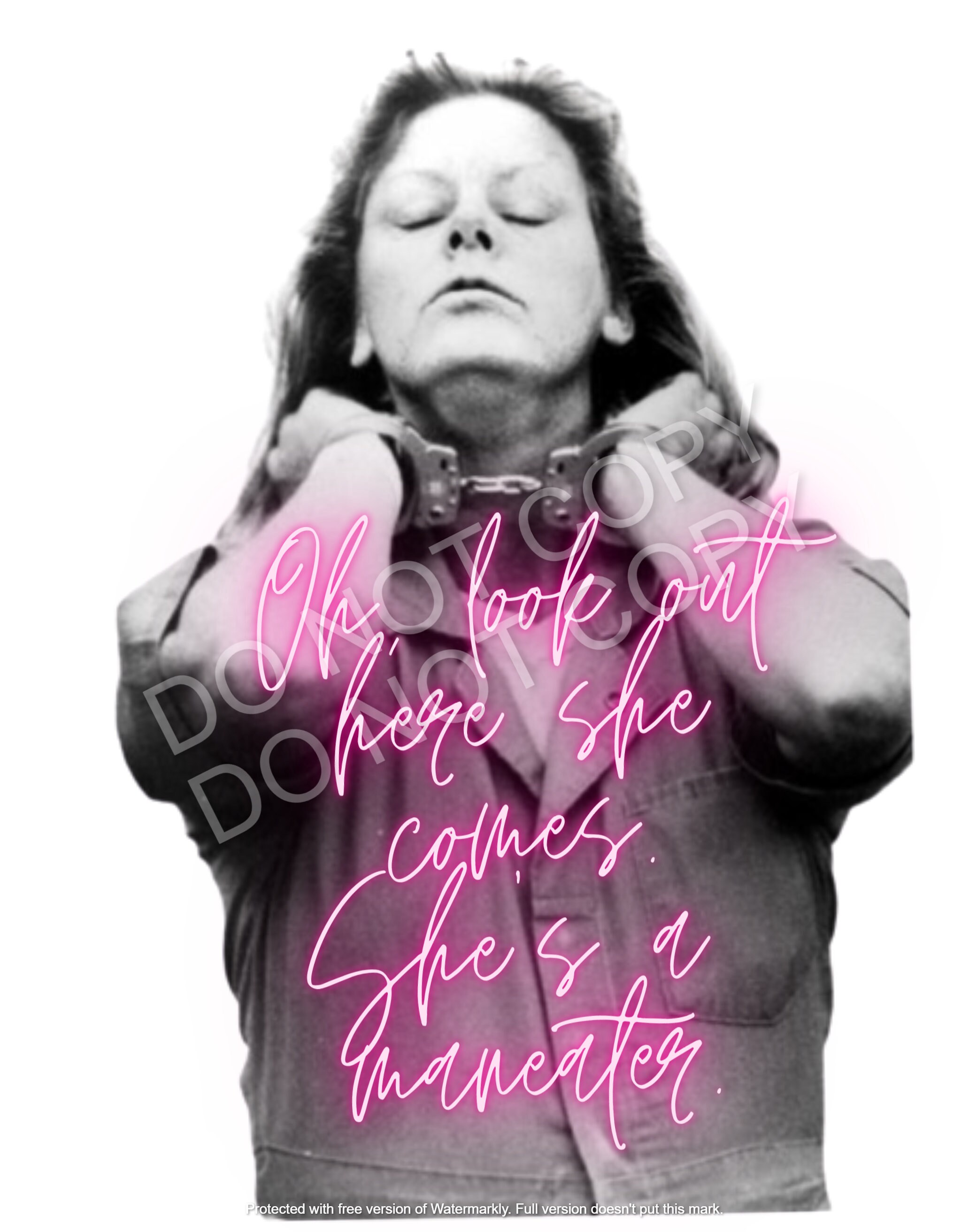 She's a Maneater Aileen Wuornos Digital Download Etsy