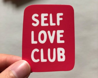 Self Love Club Sticker