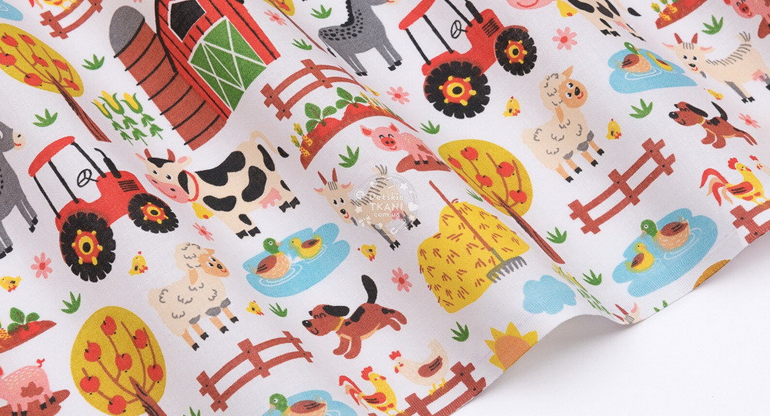 Cute Farm Animal Fabric 100 baby Cotton on the Farm fabric Etsy