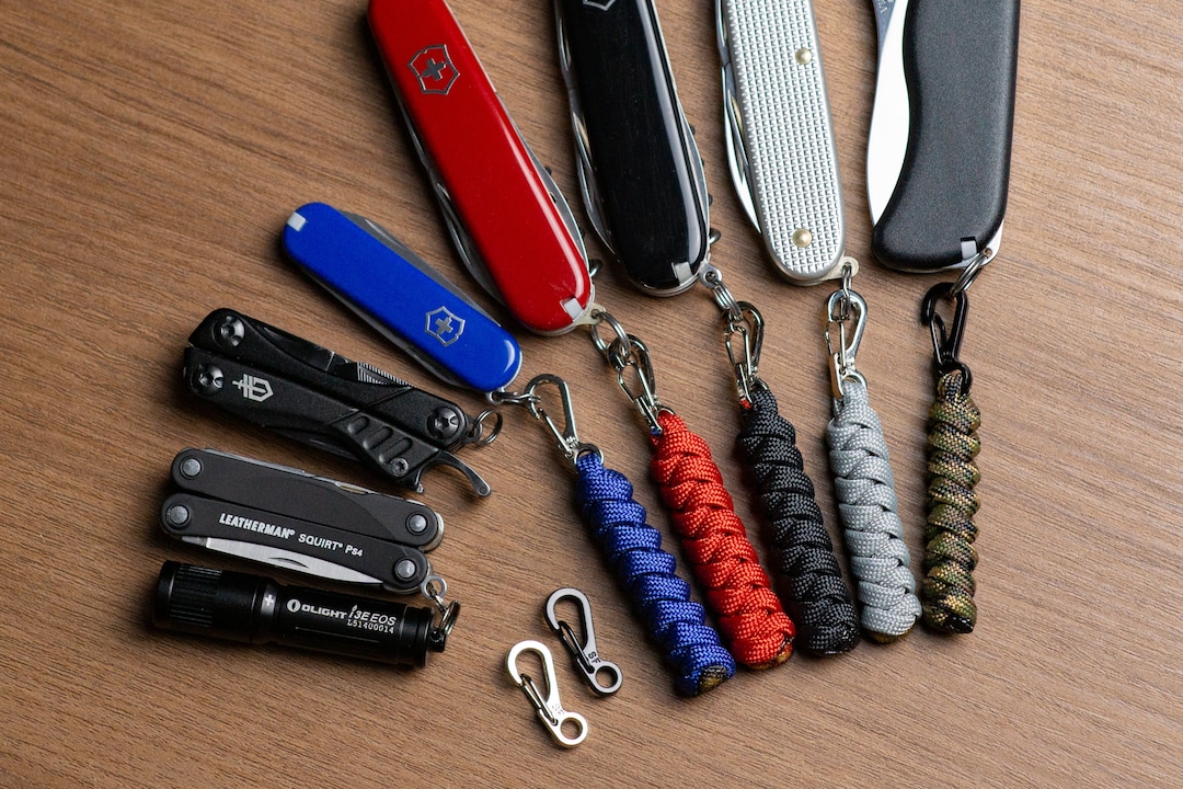 Porte-clés Lanière Paracorde Noire 18 Pouces Par Uxcell - Collier Pour Clés