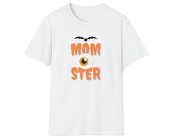 Momster Shirt,  Halloween Shirt, Witch Shirt, Womens Halloween Shirt, Creepy Eye Shirt