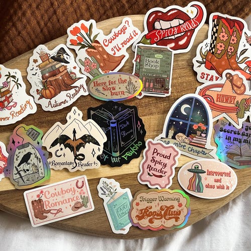 Enorme stickerbundel, kindlestickers, leesgrage sticker, meisjesstickers, cadeau boekenliefhebber