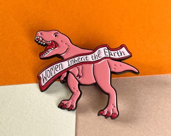 Dinosaurier Pin großer Pin, Jurassic Park Abzeichen, T-Rex Pin, süße Pins, Pins für Schule, Pins für Schlüsselband, Lehrer Pins, Dino Geschenk