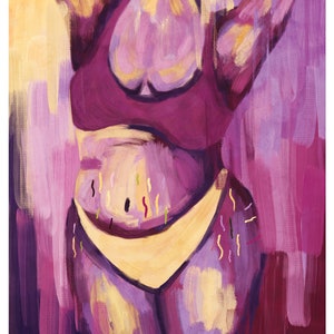 Body Positive Print | Body Positive Wall Art | Female Body Print | Curvy Art | Plus Size Art | Feminist Art