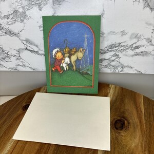 Vintage Grußkarten Pastor Schaf Feiertage Zauberhafte Weihnachten Anne Smith 8stk