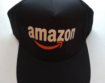 amazon logo baseball cap