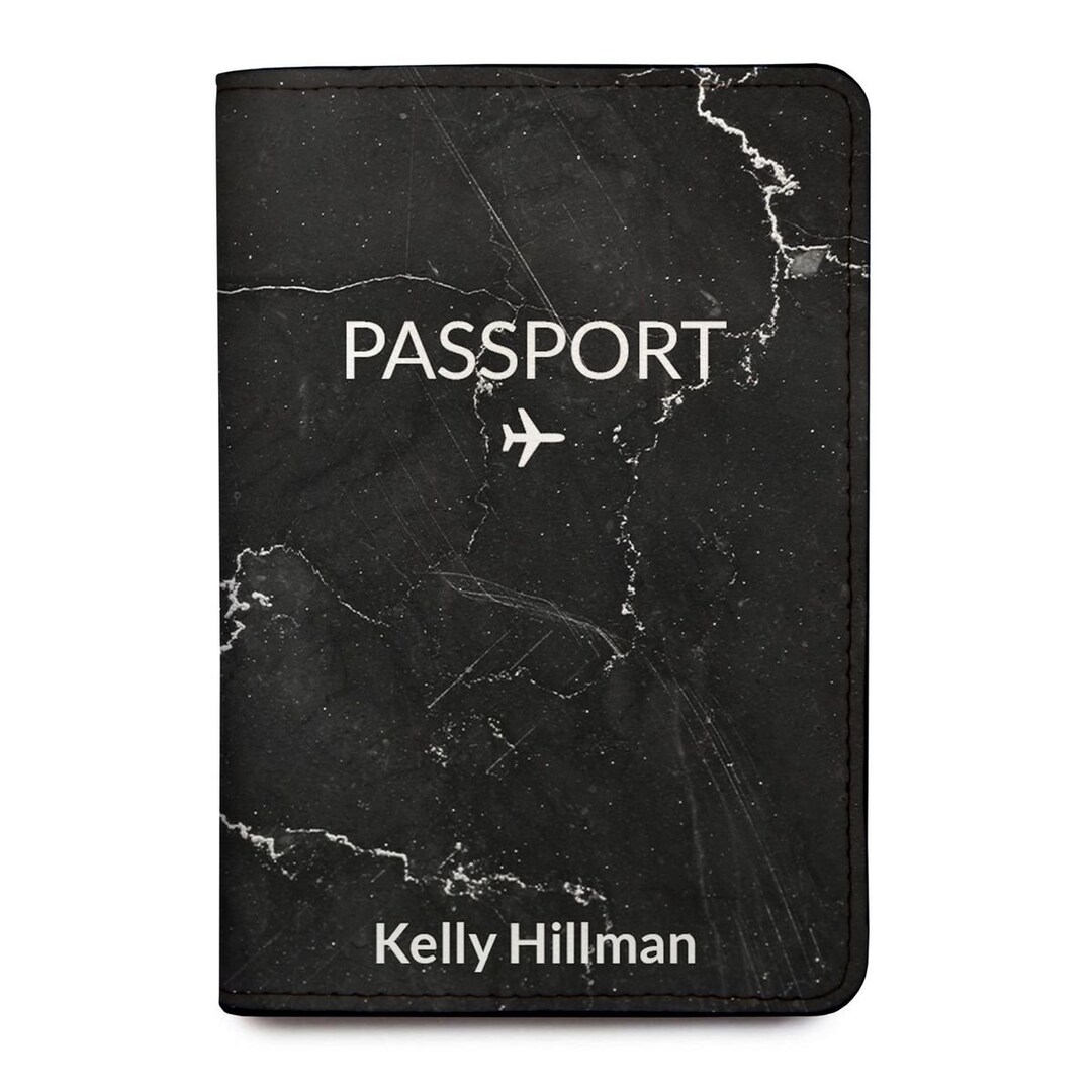 Personalized RFID Passport Holder Wallet Passport Holder Etsy