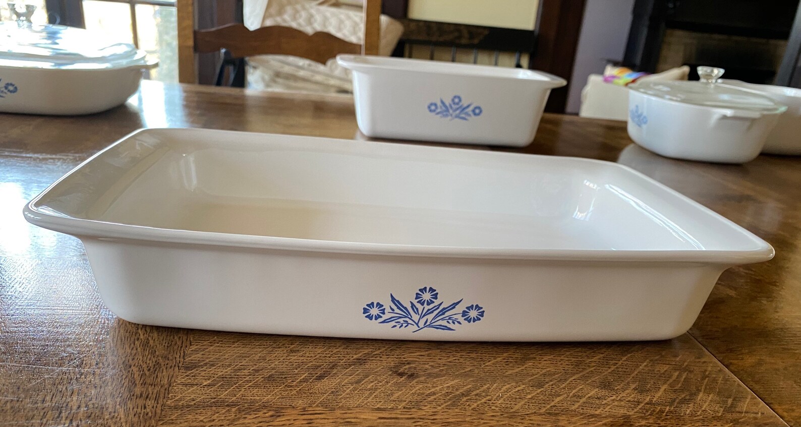 Vintage Corning Ware rectangular roaster in pristine Etsy