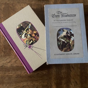 The Three musketeers by Alexandre Dumas 1953 edition with slip case.